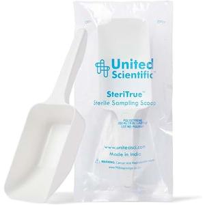SP Bel-Art Sterileware Sterile Sampling Scoop; 125ml (4oz), White, Plastic, Individually Wrapped (Pack of 100) (H36904-0000)