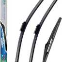 ATTKE Front Wiper Blades and Rear Wiper for Toyota Sienna 2011-2021, OEM Wiper Wiper (28“ + 20” + 16” 3 Wiper Blades)