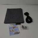 Windows Screen and Screen Door Repair Kit, 48"x118" Charcoal Fiberglass Mesh with Rolling Tool/Hook/Ruler/Cutter/Spline - Window Screen & Sliding Screen Door Replacement for Windows, TOOLTRIZ