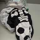 Spooktacular Creations Pet Dog Plush Skeleton Hoodie Costume for Halloween Dress Up Party, Pet Carnival, Outdoor Play (Large)