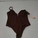 Popilush Shapewear Body Suits for Womens - Tummy Control Bodysuits for Women Deep V Corset Tops Thong Body Shaper S