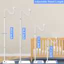 Baby Monitor Floor Stand Holder Mount Compactible for eufy E21,E30,Spaceview E110, Spaceview pro E210
