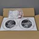 Semi Flush Mount Ceiling Light, Modern Kitchen Lighting Fixtures Ceiling, Rustic Ceiling Light Fixtures, Ceiling Lights with Glass Shade for Hallway Foyer Entryway Bedroom (2 Pack, 2 Packs Milk Glass)