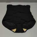 REYEOGO Tummy Control Shapewear for Women - Faja Body Shaper High Waist Butt Lifting Shapewear Panties (Medium, Black)