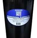 International Plastics Co. Black 18" Stretch Film/ Wrap 1500 feet 7 Layers 80 Gauge Industrial Strength 800% Stretch 20 Microns Durable Adhering Packing Moving Heavy Duty Shrink Film (1 Pack, Black)