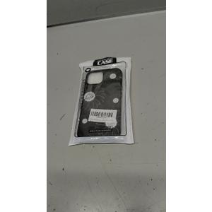 Case for iPhone 15, Black Flower Design 