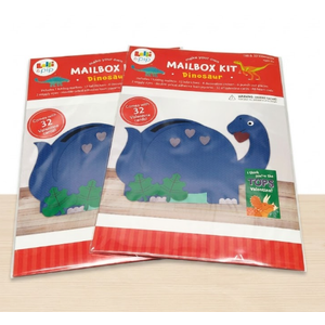 Loli & Pop Mailbox Kit Dinosaur 2 Pack