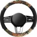Mossy Oak Steering Wheel Covers for Car, Truck, and SUV, Universal 15 inchs Durable Steering Wheel Cover Protection, Official Licensed Product