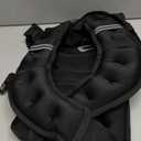 Weighted Vest with Two Adjustment Straps for Men Women, 12lbs Weight Vest with Reflective Stripes for Workout, Strength Training, Running, Fitness, Muscle Building, Weight Loss