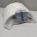 Industrial 2-Lights Wall Sconce Fixtures with White Textile Shade, Vintage Double Head Wall Light Lamps Decor for Hallway Bedroom Living Room Bathroom Corridor