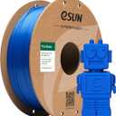 eSUN PLA Basic Filament 1.75mm, 3D Printer Filament High Speed PLA for Fast Printing, 1KG Spool (2.2 LBS) 3D Printing Filament for High Speed 3D Printers, Blue