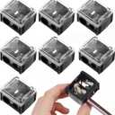 5 Pack Eyeliner Pencil Sharpener, Makeup Pencil Sharpener for Eyeliner & Cosmetic Pencils, Compact & Durable Design, Perfect for Makeup Artists and Home Use