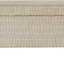 HomePop Malmo 36" Storage Bench - Tan Geometric Pattern, 16"D x 36"W x 17.5"H
