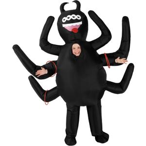Morph Spider Costume for Kids, Inflatable Spider Costume, Blow Up Costumes for Kids, Boys Inflatable Costumes