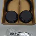 Amazon Basics Bluetooth Headphones Wireless with Microphone, On Ear, 35 Hour Playtime, Foldable, One Size, Collapsible Travel Friendly, Black