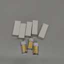 G5.3 12-24V AC/DC LED Bulbs 4 Watt Equivalent 40W Halogen JC Bi-Pin Base Light 400LM Non-dimmable for Track Light, Landscape (Warm White 3000K 4PACK)