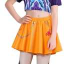 Mira Costume for Girls Pop Singers Fancy Dress Halloween Outfits Include T-Shirt Pants (Size 120, Yellow)