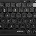 Kensington Multi-Device Dual Wireless Compact Keyboard - Black (K75502US)