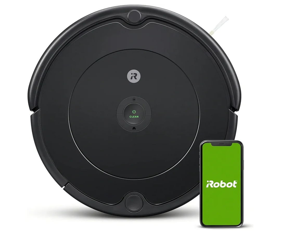 iRobot Roomba 694 Robot Vacuum-Wi-Fi Connectivity, Personalized Cleaning Recommendations, Works with Alexa, Good for Pet Hair, Carpets, Hard Floors, Self-Charging