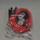 JDMSPEED New HEI Spark Plug Wires Set 90 to Straight Replacement for SBC BBC 350 383 400 454 V8