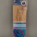 FISH SKATEBOARDS 41-Inch Downhill Longboard Skateboard Through Deck 8 Ply Canadian Maple, Complete Cruiser, Free-Style