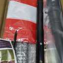 Heavy Duty Ground Flag Pole Kit - 8.5FT Tangle Free Inground Flagpole with Windproof Prong,Portable Flag Pole for Outside House,Yard,Garden,Outdoor - Black