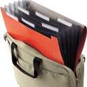 Lihit Lab A7589-22 Carrying Document Smart Fit A4 6 Pocket Olive