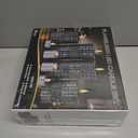 Flameless Candles with Remote, Battery Operated Flickering Flameless Candles, Pack of 8 Black LED Candles with Timer, 4 Pillars Candles and 4 Votives Candles Set for Wedding, Holiday, Party