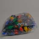 Battery Operated Christmas Lights,26 Ft 50 LED Lights Battery Powered LED Decoration String Light with Timer Flash Twinkle,C7 Multicolor