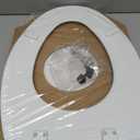 Bemis 1500EC 390 Lift-Off Wood Elongated Toilet Seat, Cotton White (Pack of 1)