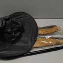 Panitay 6 Pieces Halloween Witch Broom Hat Set, Includes 3 Pcs Realistic Witch Brooms and 3 Pcs Black Hats, Halloween Accessories for Party Cosplay Props Costume Accessories