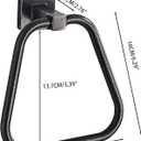 Oil Rubbed Bronze Towel Ring for Bathroom, Kitchen Bath Towel Holder Hangers Wall Mount Heavy Duty Stainless Steel