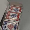 Maverick Playing Cards 12 Pack, Standard Index, Red and Blue Decks, Bulk Playing Cards for Poker, Card Games, and Family Game Night