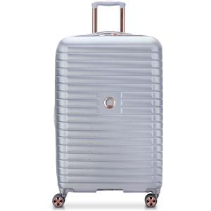 DELSEY Paris Cruise 3.0, 28 Inch Checked-Large Luggage, Platinum
Expandable Suitcase, Hardside, Lightweight 100% Polycarbonate, Dual-Density Spinner Wheels, TSA Lock
