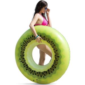 Jasonwell Giant Kiwi Pool Party Float Inflatable Pool Floats Tube Rafts with Fast Valves Summer Beach Swimming Pool Lounge Decorations Toys for Adults & Kids