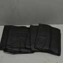 5 Pack 40-inch Suit Bag Garment Bag for Travel and Storage, Garment Bags for Hanging Clothes with Zipper and Visible Transparent Window, Black