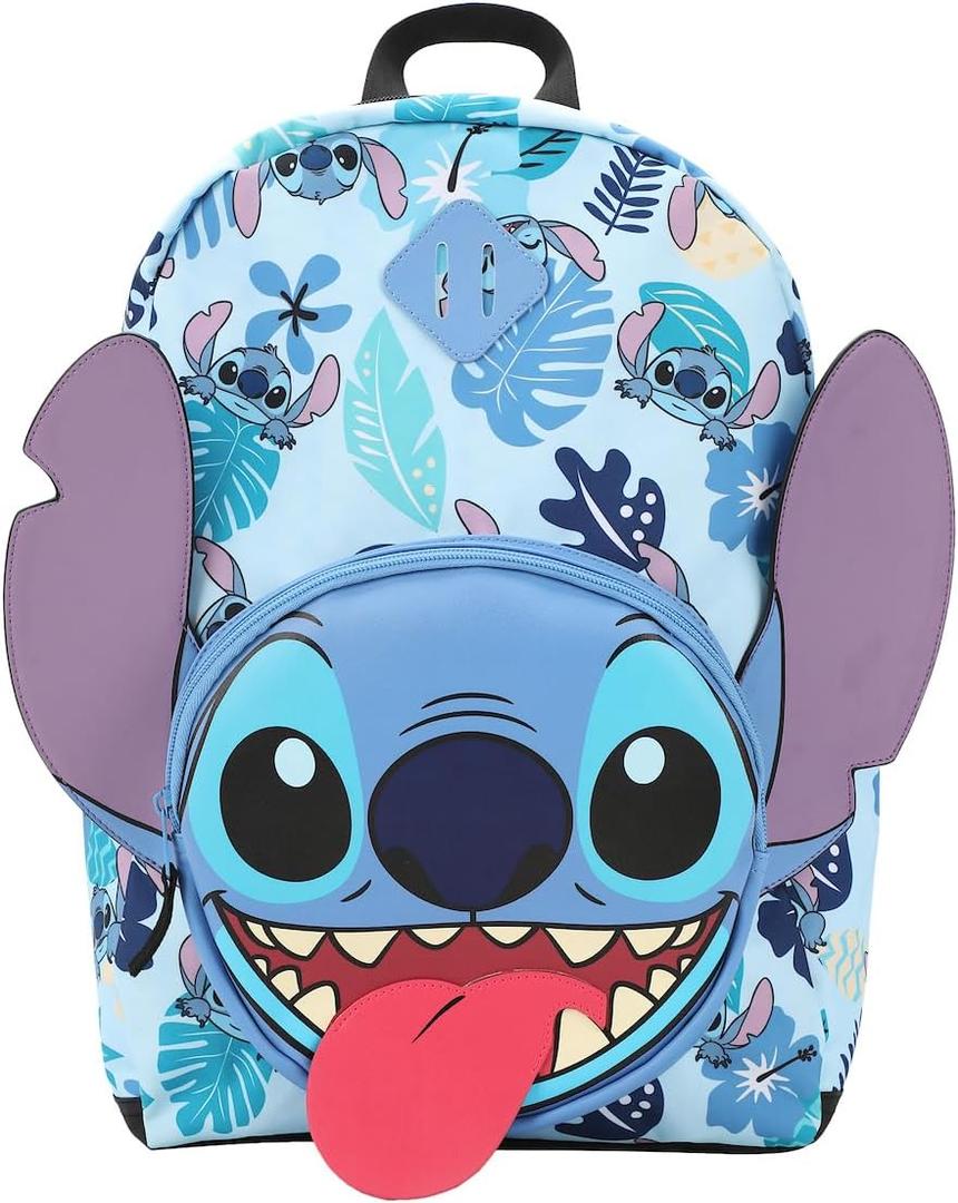 Disney Stitch 3D Character 17" Backpack, OSFA