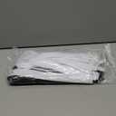 Amariver Zippers for Sewing - 100pcs Black & White Nylon Coil Zippers, 9 Inches, 2 Colors, 50 Pcs