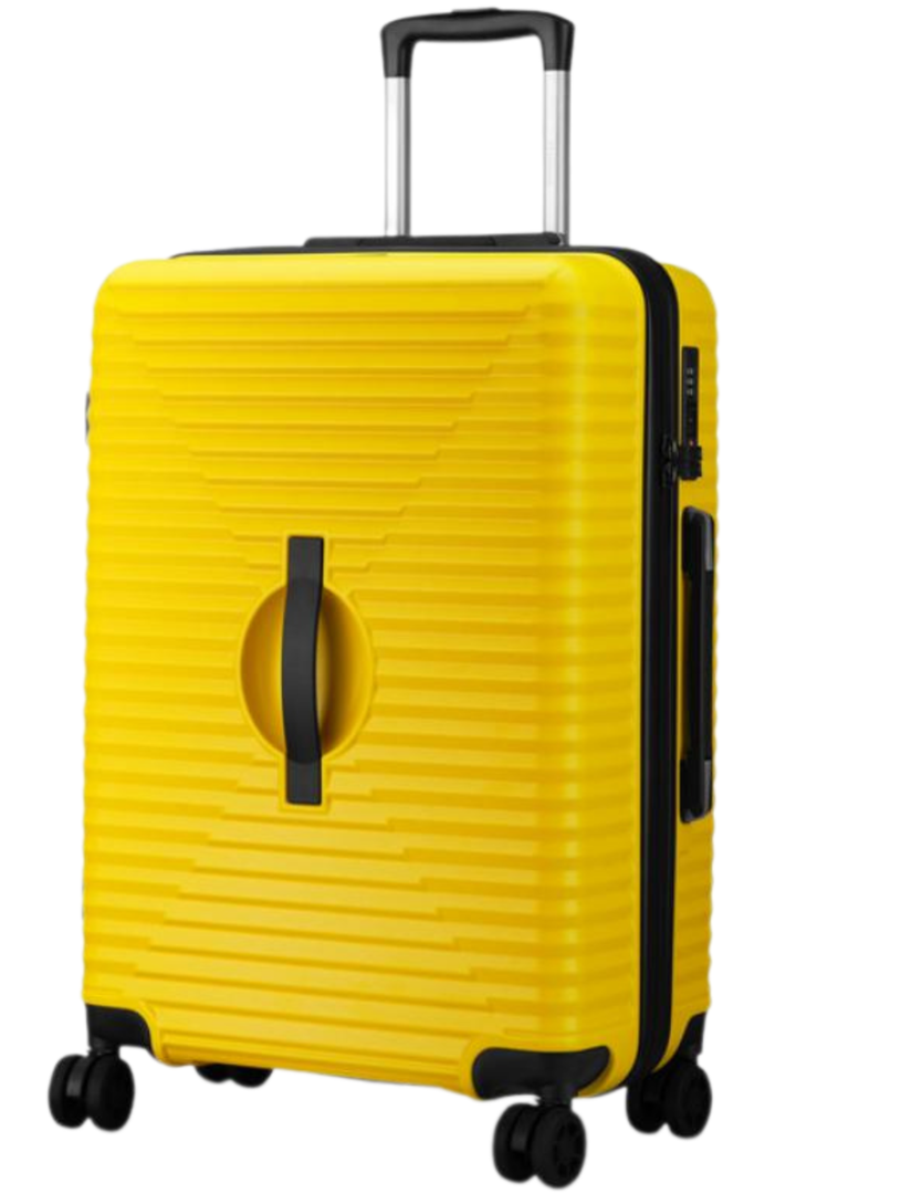 Travelhouse luggage,Hardside Carry On Travel Suitcase with Spinner Wheels, Multi-directional Spinner Wheels Uprigth Lightweight Underseater for Airplanes (Orange)