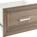 ClosetMaid SuiteSymphony Wood Closet Drawer, Add On Accessory, Shaker Style, For Storage, Closet, Clothes, 16 x 10 Size for 16 in. Units, Natural Gray