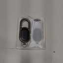 Keychain Air Tracker Tags-2 Pack, Bluetooth Tag Works with Apple Find My APP (iOS only, not for Android), Key Finder Locator with Sound, Item Locator for Keys, Luggage, Backpacks and Suitcases (Black)