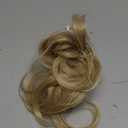 Claw Clip Short Ponytail Messy Bun Hair Piece Bendable Hair Branch Extensions Fluffy Wavy Curly Synthetic Versatile Dirty Blonde Hairpieces