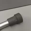 Medline Aluminum Crutches for Kids, Adults & Seniors, Walking Aid, 300 LB Weight Capacity,1 Pair, Fitting 5'2" - 5'10"