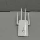 2026 WiFi Extender Signal Booster - 2.4GHz 300Mbps WiFi Booster for Home, Covers Up to 10999 Sq. Ft, Easy Setup, Ethernet Port & Access Point, Stable Internet Performance with 80+ DevicesWhite