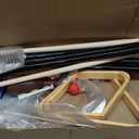 HAN'S DELTA Pool Table - Premium Billiard 32 Pieces Accessory Kit - Pool Cue Sticks Bridge Ball Sets