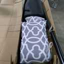 SUNCREAT Hammocks for Outside with Stand, Freestanding Hammock with Frame, 450 lbs Capacity, Grey Pattern