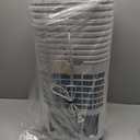 FLOWBREEZE 24" Windowless Portable Air Conditioner, 15H Timer&120Oscillation, 3-IN-1 Portable AC Unit w/Remote, 2Gal Tank, 3 Modes & Speeds, Ultra-Quiet Ventless Swamp Cooler for HomeOffice, Pearl