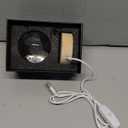 3D Easter Bunny Crystal Ball Night Light-Cute Bunny Gift, 2.4Inch Laser Engraved Glass Sphere with USB LED Base, Crystal Night Lamp for Bedroom Desk