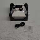 ManbaOne Interactive Screen Wireless Gaming Controller for PC/Switch/Switch 2/iOS/Android,Hall Effect Stick & Trigger,RGB Lighting,Remappable Buttons,1800mAh with Charging Dock (White)