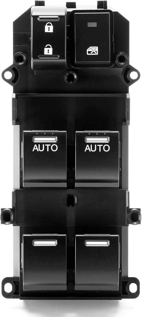 Driver Side Master Power Window Switch for 2013-2014-2015-2016-2017 Hond Accord Front Left Door Lock Window Switch Assembly Control 35750T2AA01, DWS1744, 1S14102